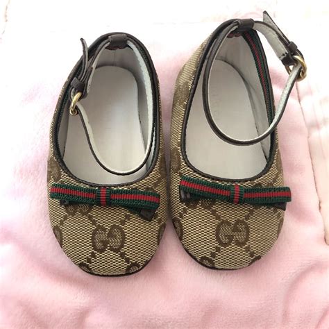 gucci footwear for girls|gucci infant girl shoes.